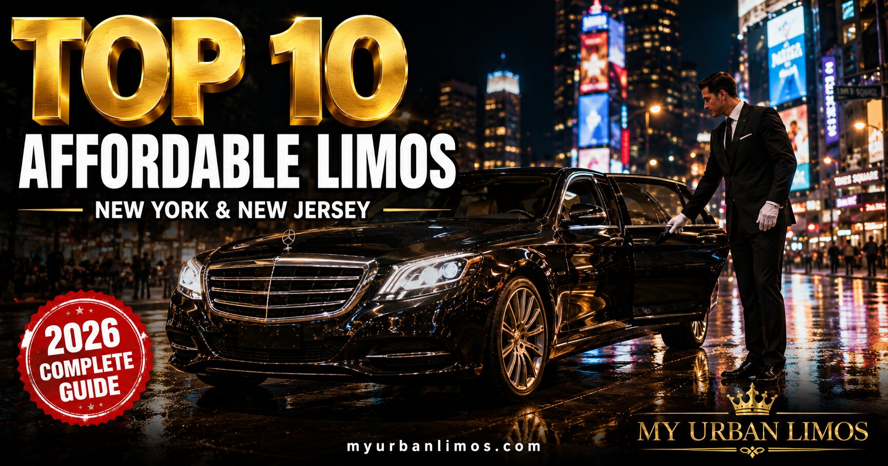 Top 10 Most Affordable Limo Services in New York & New Jersey (2026 Complete Guide)